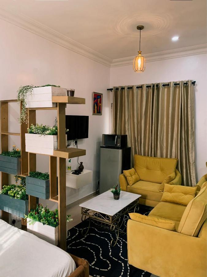 Апартаменти Cozy Studio Unit In Lekki Phase 1 - Kitchen, 24-7 Light, Wifi, Netflix Лаґос Екстер'єр фото